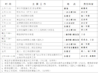 银河国际2019年上学期第五周工作安排