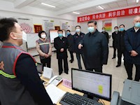 习近平：以更坚定的信心更顽强的意志更果断的措施 坚决打赢疫情防控的人民战争总体战阻击战