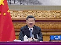 习近平同法国德国领导人举行视频峰会