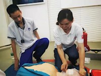 假期安全  “救”在身边