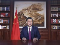 国家主席习近平发表二〇二二年新年贺词