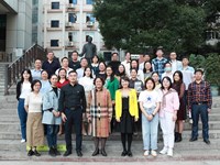 青蓝同心，携手共进——我校举行2022年“青蓝工程”师徒结对仪式