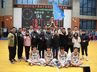 110:72，94:64 | 我校高中男子篮球队荣膺湖南基层赛冠军！