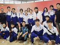 喜报：我校学子在中国中学生武术锦标赛上获1金1铜