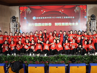 龙行龘龘迎新春，前程朤朤向未来——银河国际举行2024年职工迎春联欢会