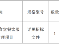 银河国际食堂餐饮服务委托经营管理项目招标公告